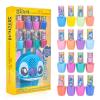 imageTownley Girl Disney Stitch 16 Piece WaterBased Nail Polish with Nail Dryer PeelOff Nail Polish with Water Shimmer and Opaques Colors AA Batteries Not Included Ages 3