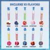 imageDisney Stitch 10 Piece Plant Based Lip Gloss Girls Party Favors First Makeup Set for Girl Perfect for Parties Sleepovers and Birthday Gifts Ages 3 by Townley Girl