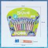 imageDisney Stitch 10 Piece Plant Based Lip Gloss Girls Party Favors First Makeup Set for Girl Perfect for Parties Sleepovers and Birthday Gifts Ages 3 by Townley Girl