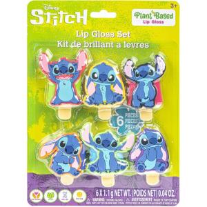 imageTownley Girl Disney Stitch 6 Pack Sweet Scented PlantBased Moisturizing Lip Gloss Pucker Pop Kit Kids Girls Tweens Ages 3 Perfect for Birthdays Stocking Stuffers
