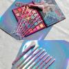 imageBarbie 35Well Shadow Palette Shimmery and Opaque Colors Pigmented Blendable 8 Application Brushes Ages 8 Perfect for Parties Sleepovers ampamp Makeovers By Townley Girl