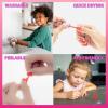 imageBarbie Cosmetic Makeup Set for Girls with Super Sparkly Lip Gloss Nail Polish and Nail Stickers 11 Pieces Perfect for Parties Sleepovers Makeovers Birthday Holiday Gift Ages 3 By Townley Girl