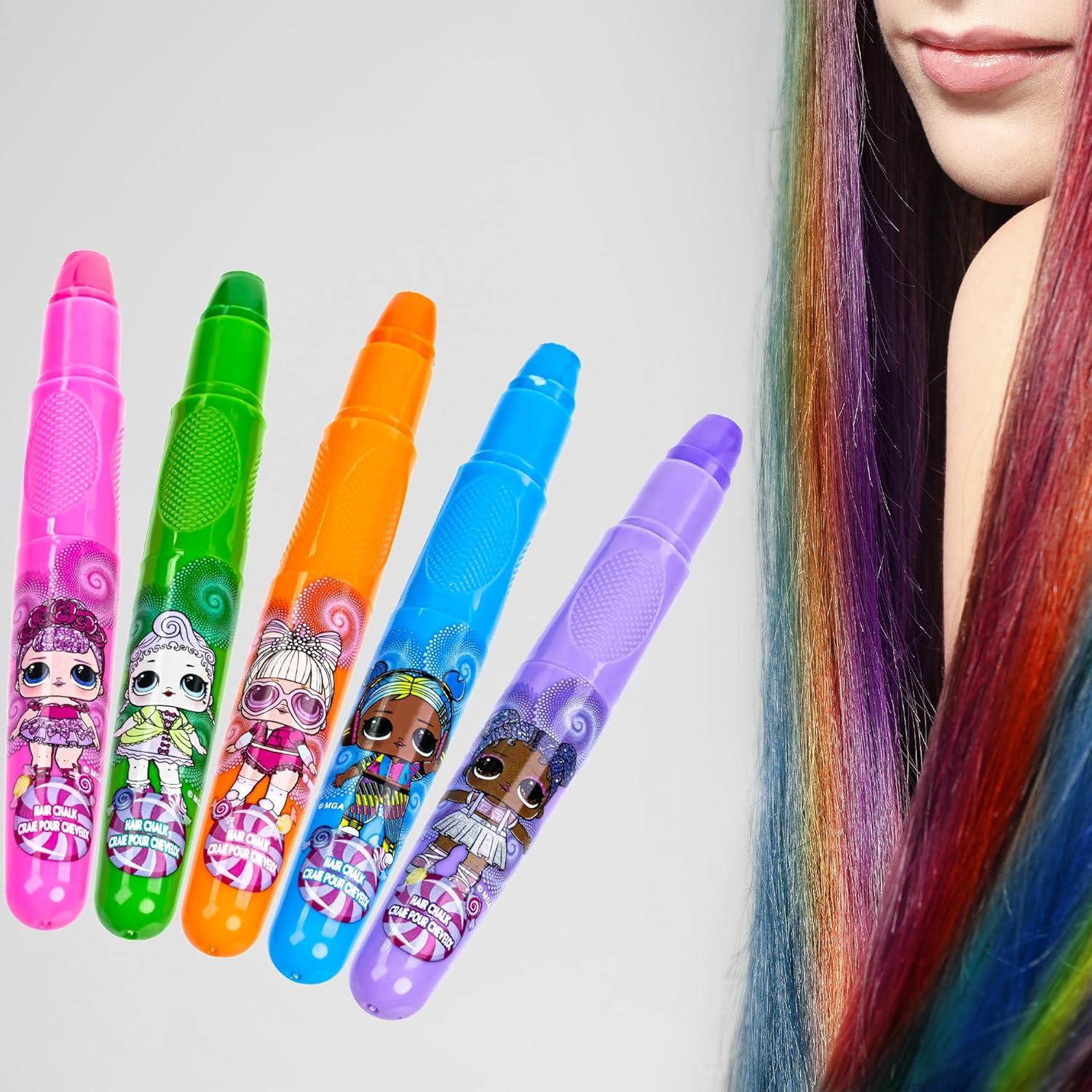 imageHello Kitty and Friends Temporary Hair Markers for Girls Washable Bright Vibrant Colors  Great for Birthday Gifts Stocking Stuffers Slumber Parties Ages 3 by Townley GirlLOL Surprise