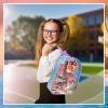 imageDisney Moana 2 Makeup Filled Backpack Set Including Lip Balm Nail Polish Nail File Hair Bows and Other Accessories Perfect for Parties Sleepovers and Makeovers Ages 3 by Townley Girl