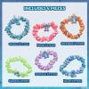 imageStitch 6 Piece Hair Scrunchie Set Hair Accessories for Girls School Rewards Party Favors Stocking Stuffer Birthday Gift Spa Days Makeovers Ages 3 and up by Townley Girl