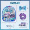 imageTownley Girl Disney Stitch Hair Accessories Mini Gift Bag Set Includes Scrunchies Hair Bows Hair Clips for Kids Girls Tweens Ages 3 Perfect for Parties Birthdays Stocking Stuffers