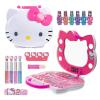 imageHello Kitty Face LightUp Makeup Vanity Set for Girls Includes Nail Eye and Lip Accessories Perfect Birthday and Holiday Gift AA Batteries Not Included Ages 3 by Townley Girl