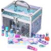 imageStitch Train Case Beauty Set Kids Makeup Kit for Girls Real Washable Makeup Set Play Makeup Party Favor Birthday Ages 3 4 5 6 7 8 9 10 11 12 by Townley GirlStitch