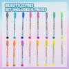 imageBarbie 16 Piece Glitter Pen Body Art Set Glittery and Bright Colors Ages 3 by Townley GirlMermaid
