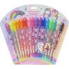 imageBarbie 16 Piece Glitter Pen Body Art Set Glittery and Bright Colors Ages 3 by Townley GirlUnicorn