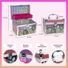 imageBarbie Movie Kids Makeup Kit for Girls Real Washable Toy Makeup Set Barbie Gift Play Makeup and Pretend Play Toys Ages 3 4 5 6 7 8 9 10 11 12 By Townley Girl