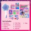 imageDisney Princess Anime Nail Polish and Lip Gloss Set Girls Beauty Set Kids Makeup Kit for Girls Ages 3 by Townley Girl