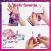imageDisney Princess Anime Nail Polish and Lip Gloss Set Girls Beauty Set Kids Makeup Kit for Girls Ages 3 by Townley Girl