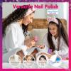 imageDisney Princess Anime Nail Polish and Lip Gloss Set Girls Beauty Set Kids Makeup Kit for Girls Ages 3 by Townley Girl