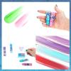 imageDisney Stitch Beauty Mini Train Case Set Includes Lip Gloss Tube Lip Balm Lip Gloss Compact for Girlsfor Parties Sleepovers Ages 3 by Townley Girl
