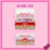 imageHello Kitty Tackle Box Cosmetic Set for Kids  Includes Nail Lip ampamp Eye Makeup  Safe NonToxic Beauty Playset for Ages 3 by Townley Girl