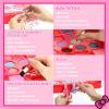imageHello Kitty and Friends Beauty Vanity Set with LightUp Mirror Includes Lip Gloss Eyeshadow Blush Brushes Nail Polishes AA Batteries Not Included Ages 3 by Townley Girl
