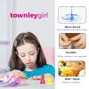 imageTownley Girl Disney Princess NonToxic WaterBased PeelOff Quick Dry Nail Polish with Nail SeparatorsGift Kit Set for Kids Girls14 Pc Set  Perfect for Parties Sleepovers and Makeovers