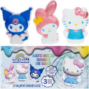 imageMickey Minnie and Donald Duck Bath Bombs for Kids Fun Bright Rainbow Colors Berry Scented for Kids Ages 3 by Townley GirlHello Kitty and Friends
