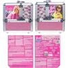 imageBarbie Beauty Deluxe Train Case Includes Lip Gloss Eyeshadow Nail Polish Blush Hair Accessories ampamp More for Girls Perfect for GiftGiving Ages 3 by Townley Girl