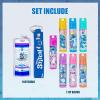 image:imageStitch 7 Pack Lip Balm with Keychain Plant Based Hydrating Moisturize Lip Balm for Girls Kids by Townley Girl