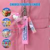 image:imageHello Kitty and Friends 7 Pack Lip Balm with Keychain Plant Based Hydrating Moisturize Lip Balm for Girls Kids by Townley Girl