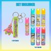 image:imageTownley Girl SpongeBob SquarePants 7 Pack Lip Balm with Keychain Plant Based Lip Balm for Girls Kids Chapstick Age 3