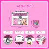 image:imageDisney Princess Kid Makeup Set in Mini Train Case Safe for Girl Ages 3Barbie