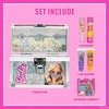image:imageDisney Princess Kid Makeup Set in Mini Train Case Safe for Girl Ages 3Barbie