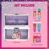 image:imageDisney Princess Kid Makeup Set in Mini Train Case Safe for Girl Ages 3Disney Princess