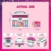 image:imageDisney Princess Kid Makeup Set in Mini Train Case Safe for Girl Ages 3Disney Princess