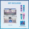 image:imageDisney Princess Kid Makeup Set in Mini Train Case Safe for Girl Ages 3Stitch