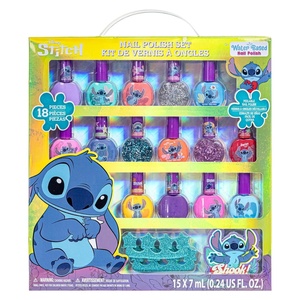image:imageStitch Nail Polish Set 15Piece PeelOff with Toe Spacers