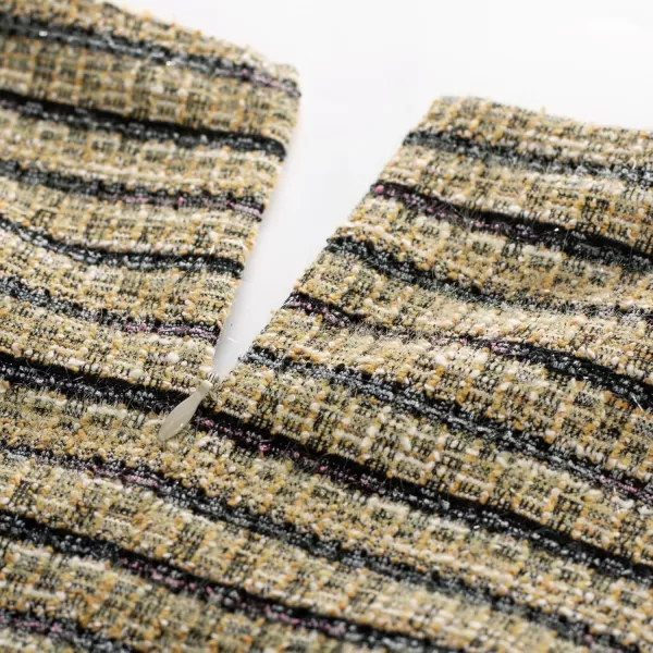 GRACE KARIN Womens Gorgeous Pencil Dress Cap Sleeve Tweed Pencil Dress for WorkGreen Tweed