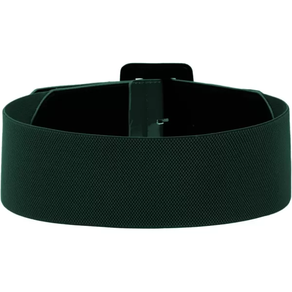 GRACE KARIN Womens Stretchy Belt 1950s 3 Inch Wide Elastic BeltsDark Green