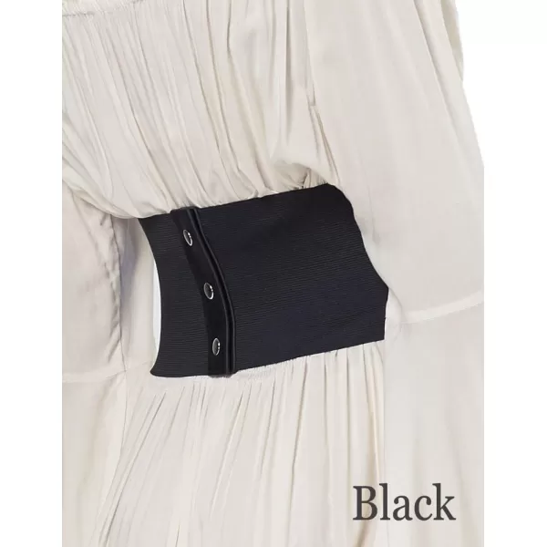 GRACE KARIN Laceup Cinch Belt Tied Corset Elastic Waist BeltRed