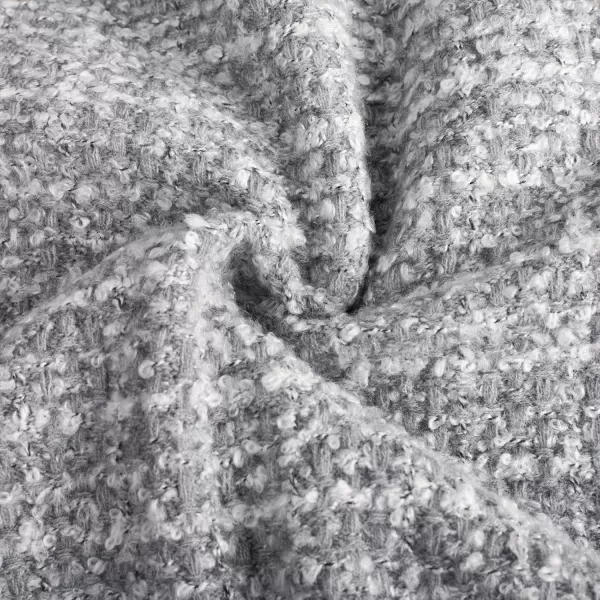 GRACE KARIN Womens Open Front Button Down Long Sleeve Texture Knit Cardigan Sweaters with PocketsGray