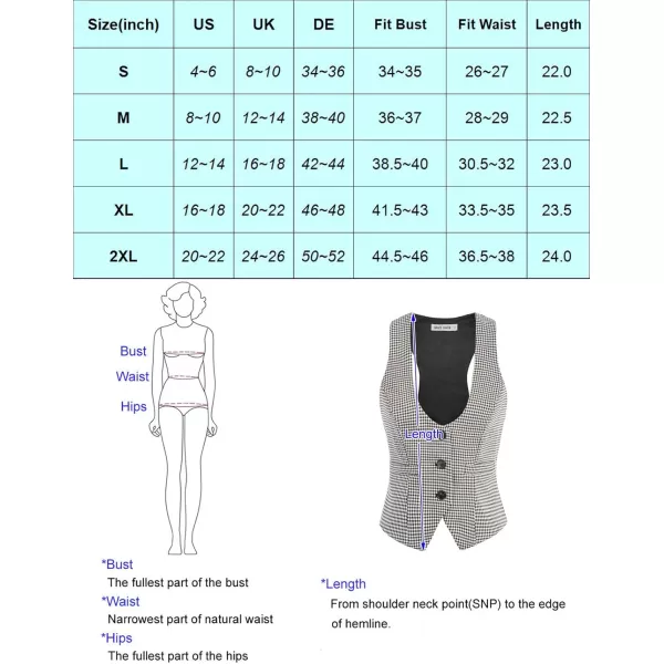 GRACE KARIN Womens Vest Top 2024 Trendy Academia Steampunk Waistcoat Vest For Women Racerback Vest BlazerPlaid Coffee