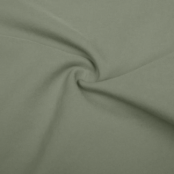 GRACE KARIN Womens Cropped Paper Bag Waist Pants with PocketsGray Green