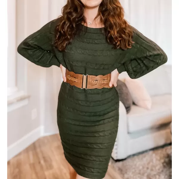 GRACE KARIN Womens Elastic Wide Belts Vintage Stretchy Belt Retro Fashion Cinch Belts for DressesBrown