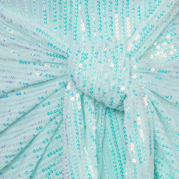 GRACE KARIN Womens Sequin Sparkly Glitter Party Club Dress One Shoulder Ruched Cocktail Bodycon DressLight Blue B