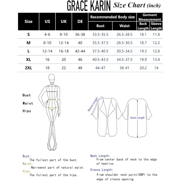 GRACE KARIN 2024 Women Short Sleeve Crochet Cardigan Summer Draped VNeck Bolero Shrug Sweater Hollow Out Beach Cover UpGrey Blue