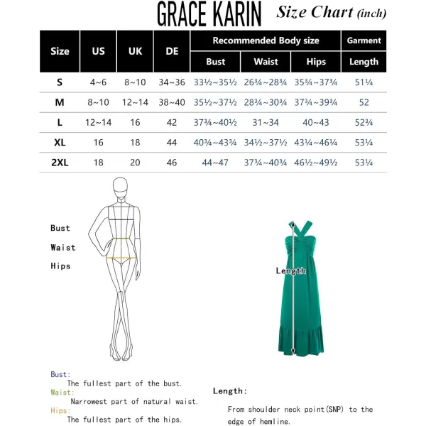 GRACE KARIN 2024 Womens Criss Cross Halter Neck Sleeveless Summer Floral Print Flowy A Line Maxi DressGreen