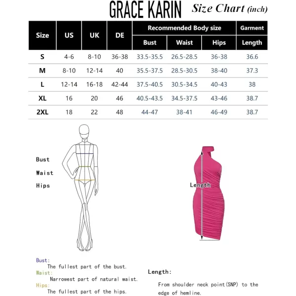 GRACE KARIN 2024 Womens Sexy Ruched Bodycon Dress Tie Halter Neck Asymmetrical Hem Sleeveless Midi Cocktail DressesBlack