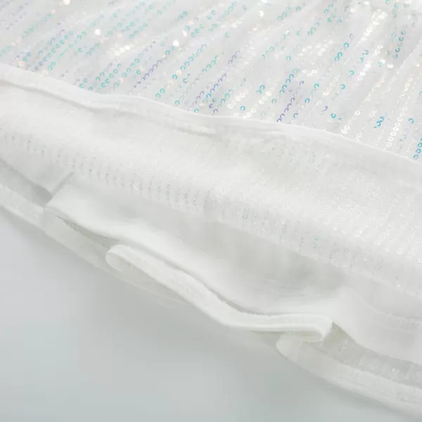 GRACE KARIN Girls Halter Neck Sequin Dress Elegant Cute Girls Party Maxi Dress for 514YMulticolor