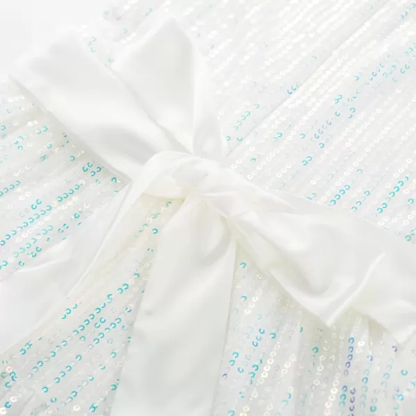 GRACE KARIN Girls Halter Neck Sequin Dress Elegant Cute Girls Party Maxi Dress for 514YMulticolor