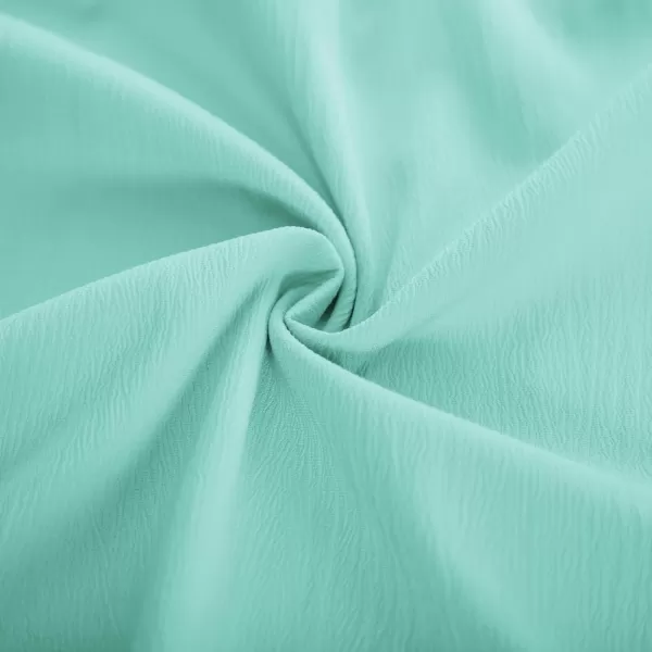 GRACE KARIN Girls Summer Puff Sleeve Ruffle Contrast Mesh Cute Spring Dress for Girls Size 512Green