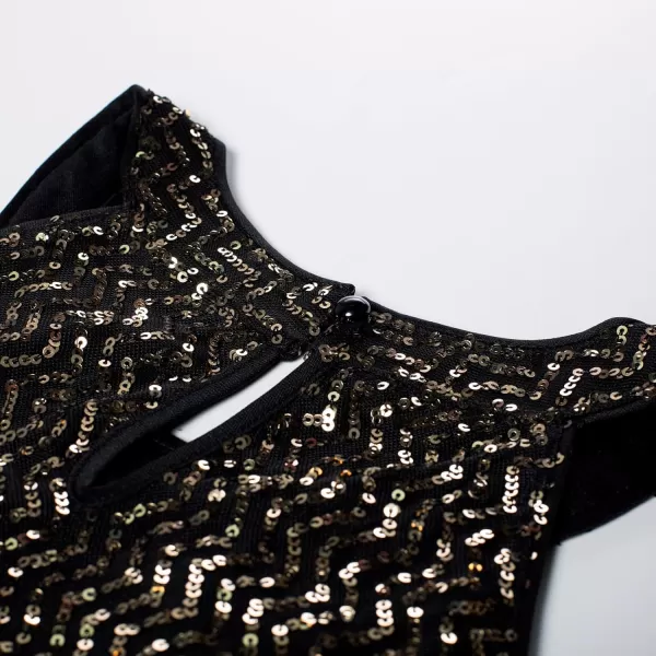 GRACE KARIN Sequin Halter Tops for Women Sleeveless Dressy Sparkle Tank Camisole Tops Party Club Cocktail Vest ShirtGoldwavy