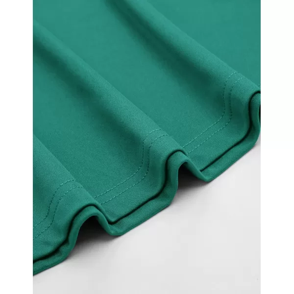 GRACE KARIN Women Sleeveless Lace Patchwork Deep VNeck A Line Flared Party DressOcean Floor