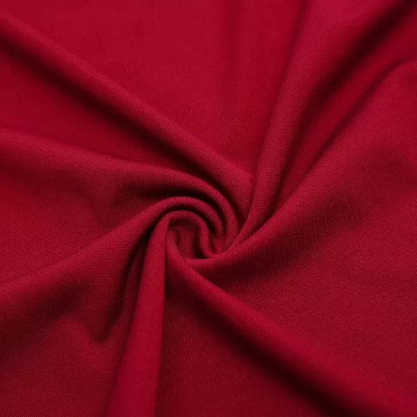 GRACE KARIN Women Sleeveless Lace Patchwork Deep VNeck A Line Flared Party DressRed